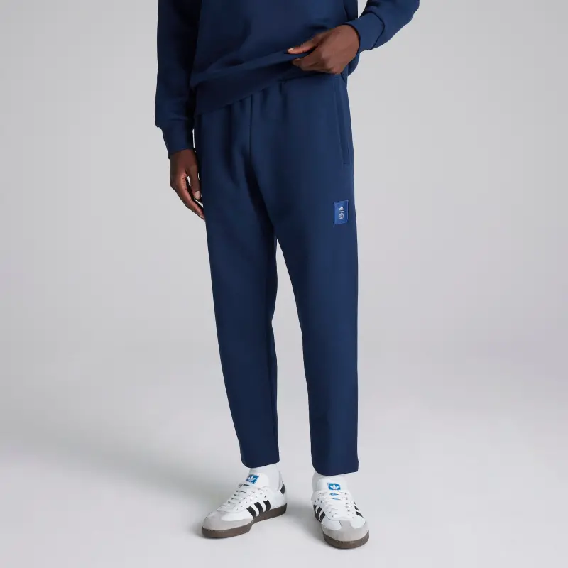Manchester United Seasonal Doubleknit Tracksuit Bottoms Blue-1744