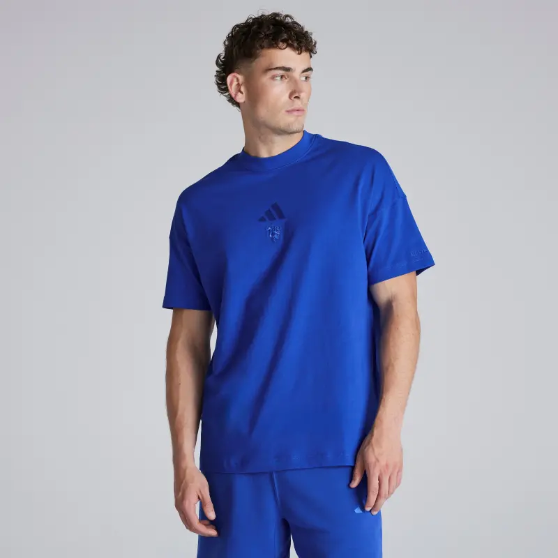 Manchester United x adidas ALL SZN T-Shirt Blue-3611