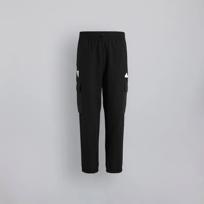 Manchester United x adidas City Escape Cargo Pants Black-3005