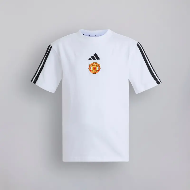 Manchester United x adidas Kids Essentials T-Shirt White-3701