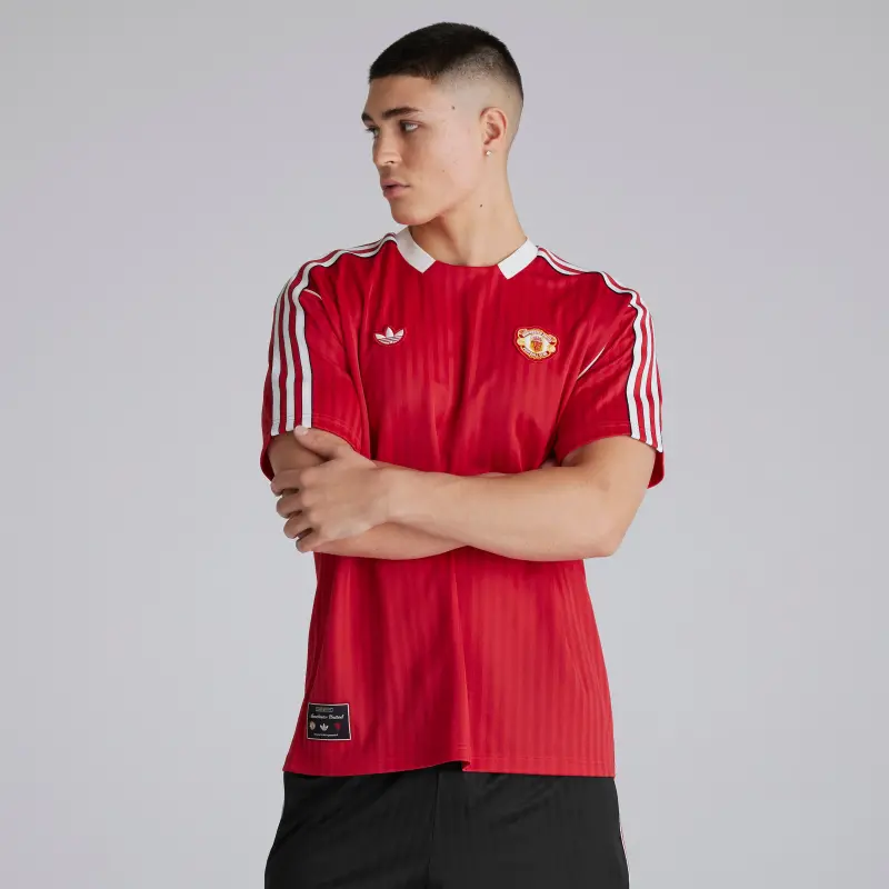 Manchester United x adidas Terrace Icons Jersey Red-3377